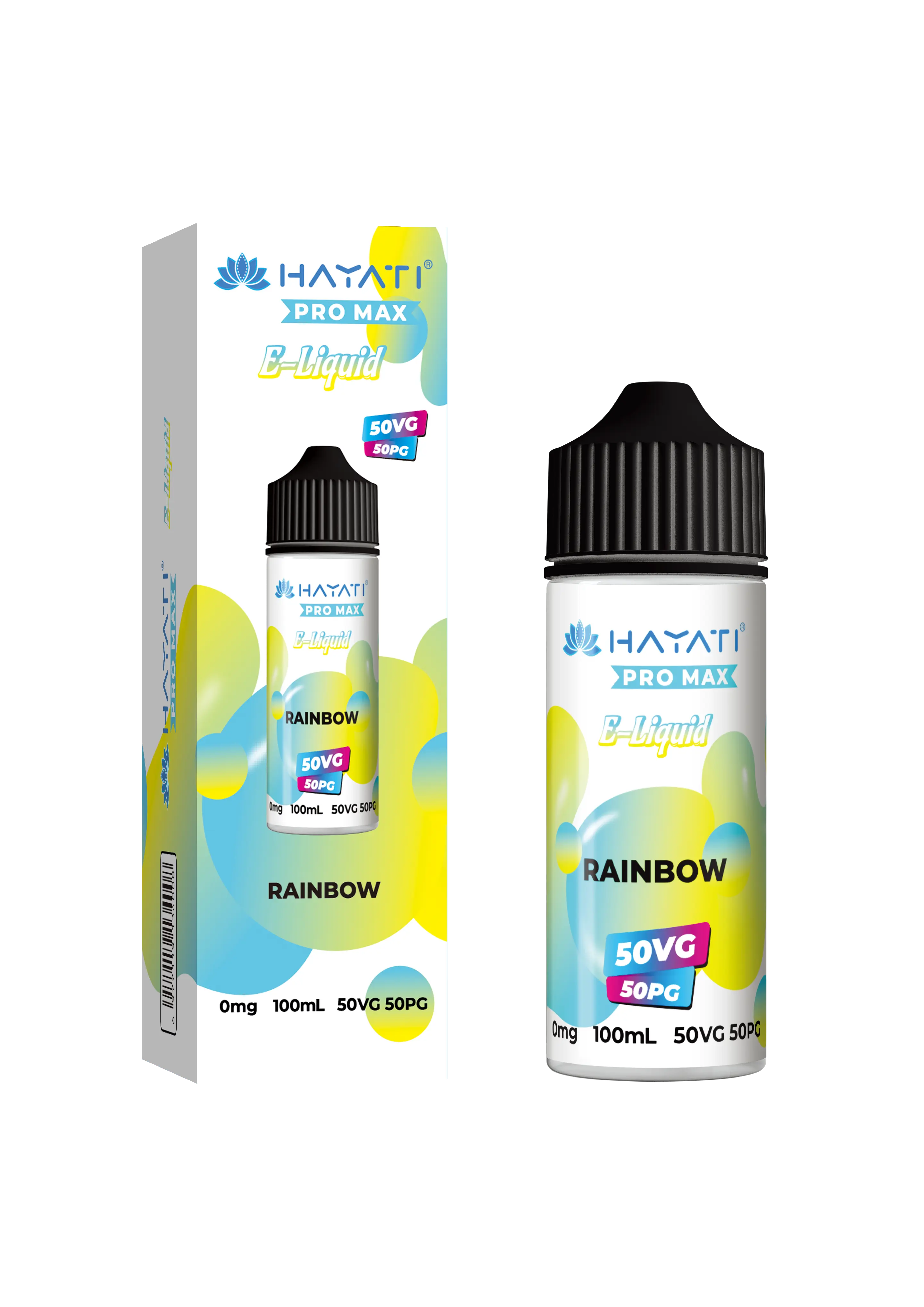  Hayati Pro Max Eliquid 50/50 - Rainbow - 100ml 